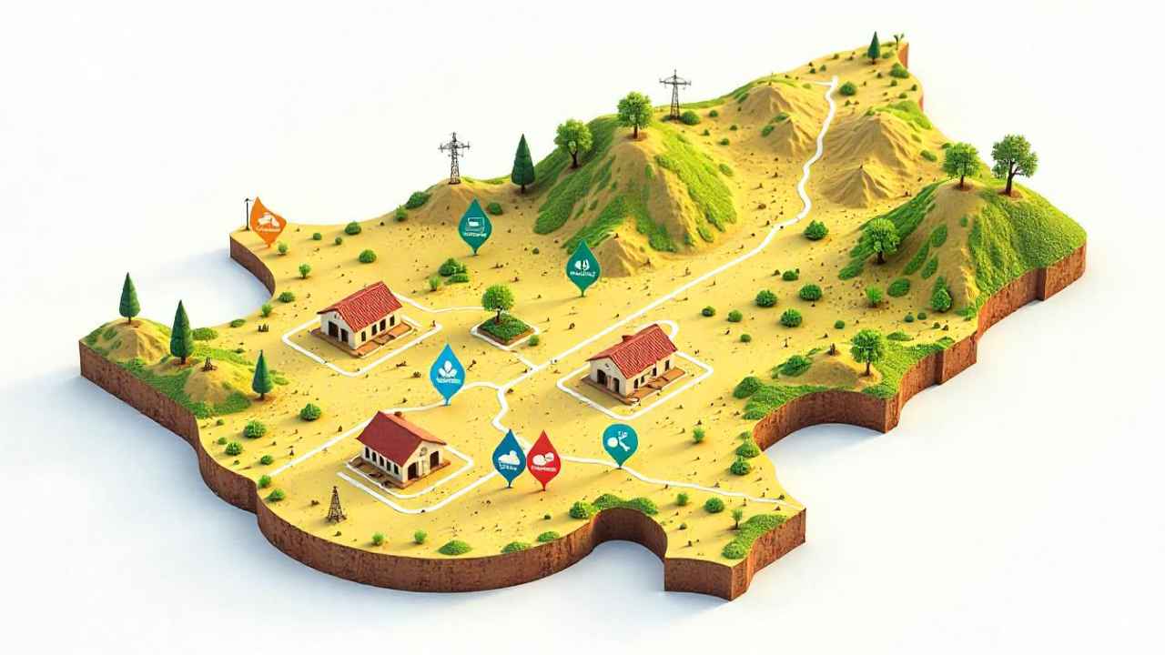 Village Amenities for Banas Kantha District of Gujarat, 2011